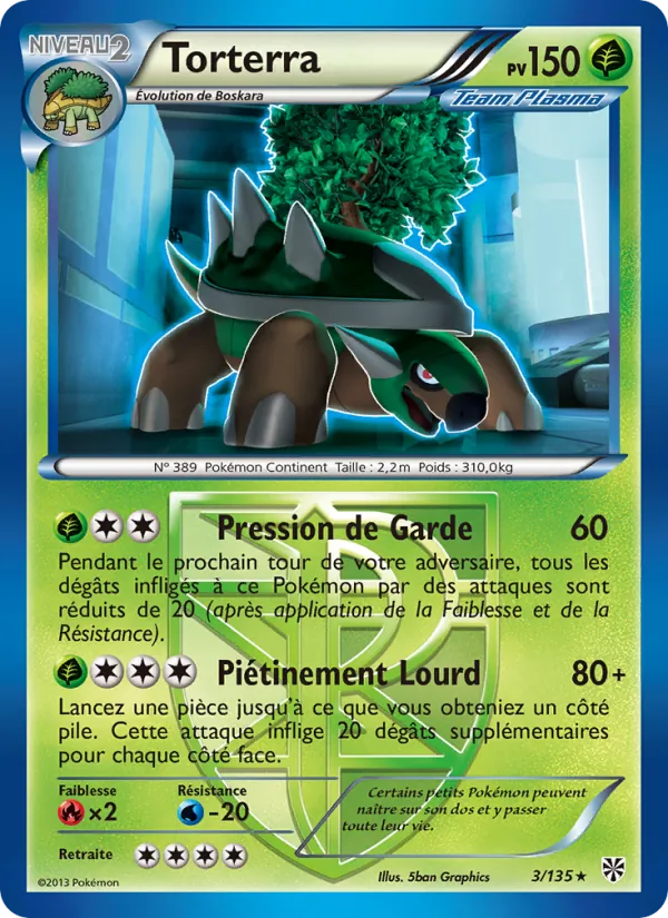 Torterra (Tempète Plasma #3/135)