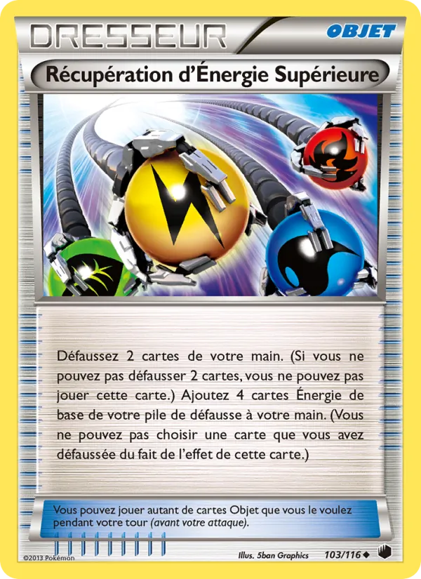 Récupération d’Énergie Supérieure (Plasma Freeze #103/116)