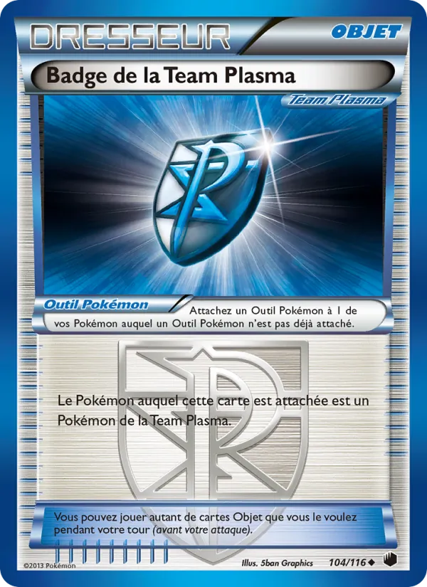 Badge de la Team Plasma (Plasma Freeze #104/116)