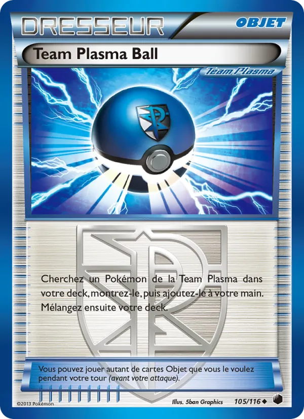 Team Plasma Ball (Plasma Freeze #105/116)