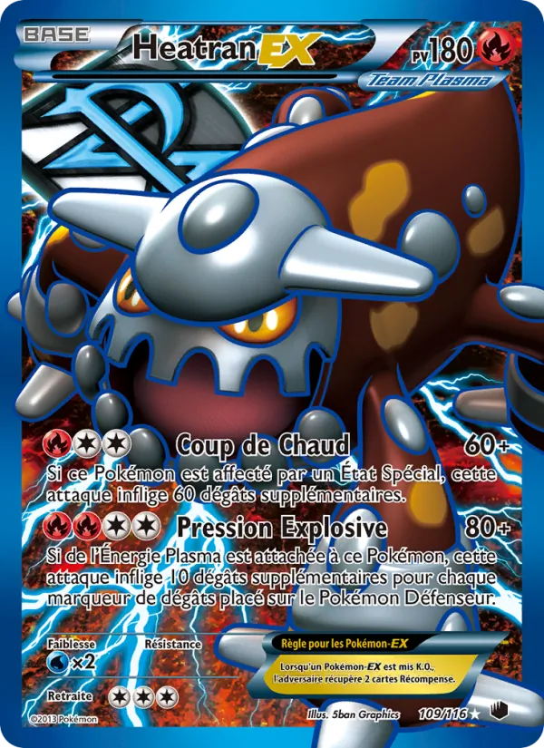 Heatran-EX (Glaciation Plasma #109/116)