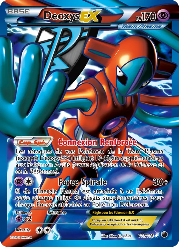 Deoxys-EX (Plasma Freeze #111/116)
