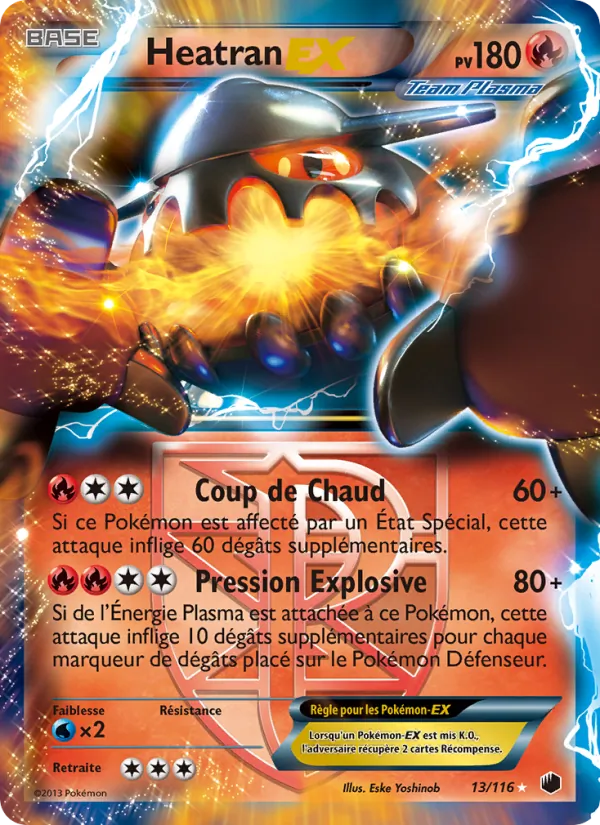 Heatran-EX (Glaciation Plasma #13/116)