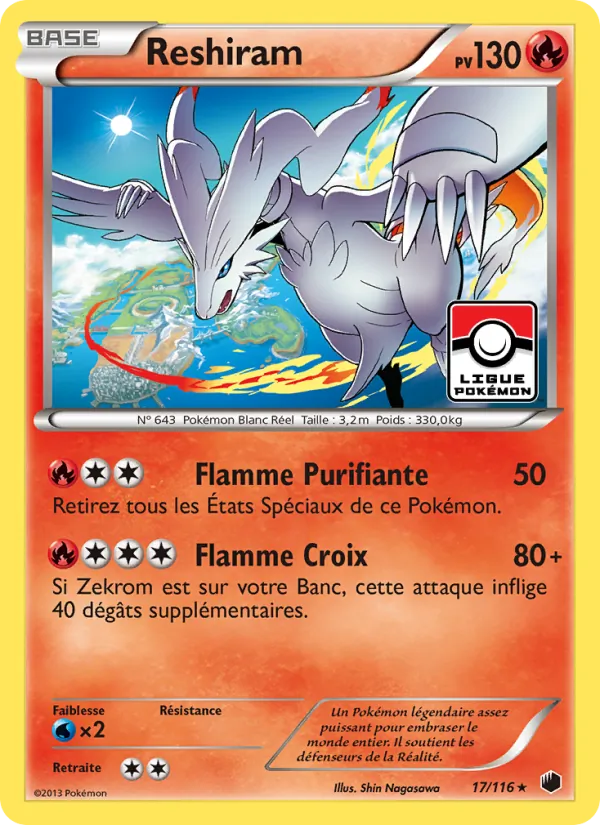 Reshiram (Plasma Freeze #17/116)