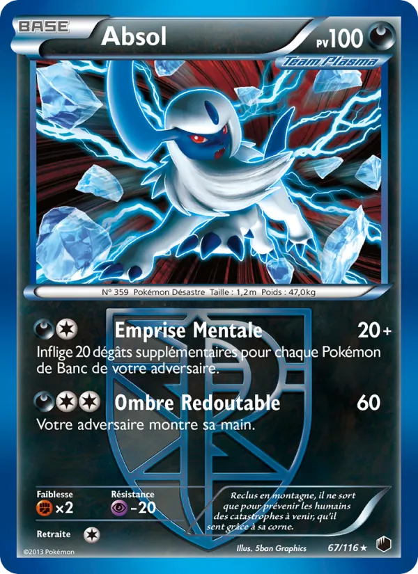 Absol (Plasma Freeze #67/116)