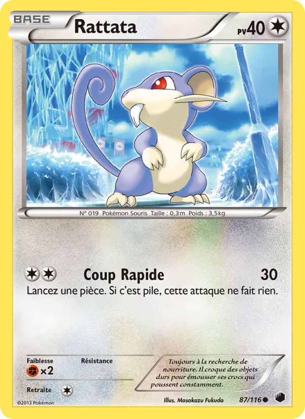 Rattata (Plasma Freeze #87/116)