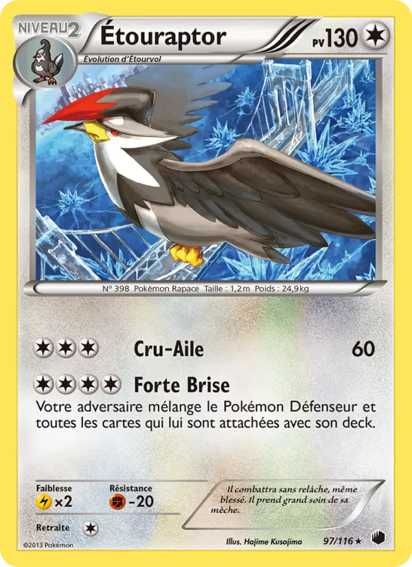 Étouraptor (Plasma Freeze #97/116)