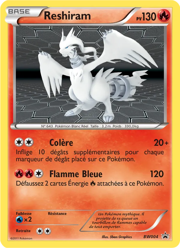 Reshiram (Promo BW #BW04/101)