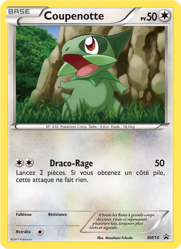 Coupenotte (Promo BW #BW10/101)