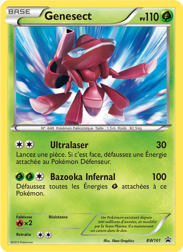 Genesect (BW Black Star Promos #BW101/101)