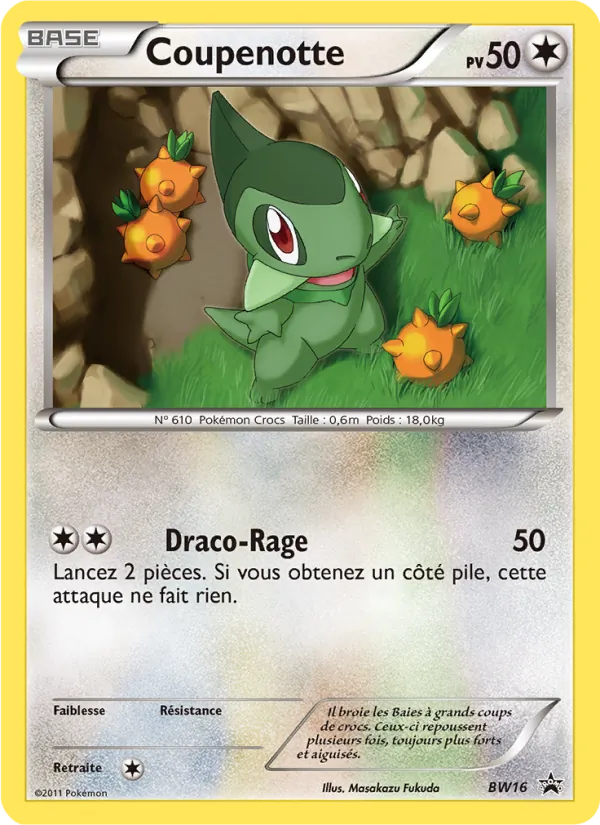 Coupenotte (Promo BW #BW16/101)
