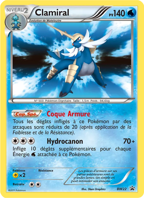 Clamiral (Promo BW #BW22/101)