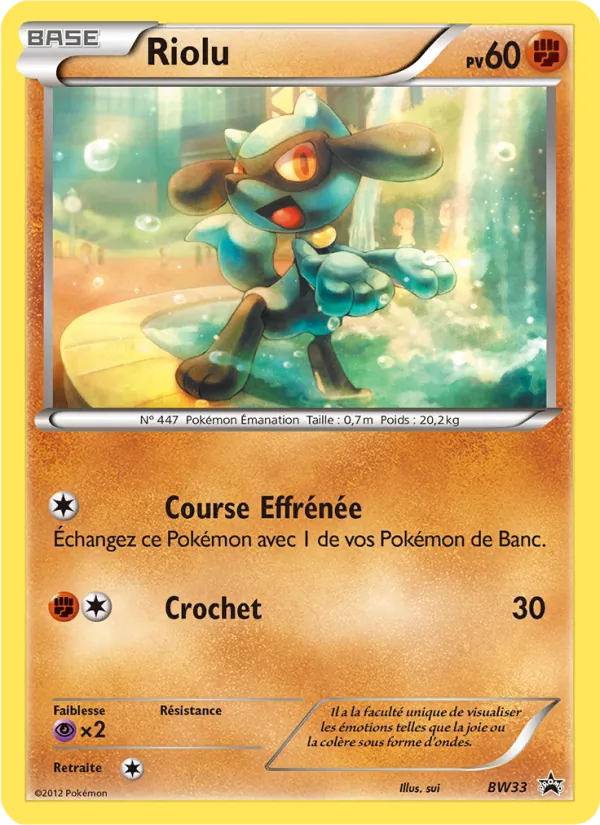 Riolu (Promo BW #BW33/101)