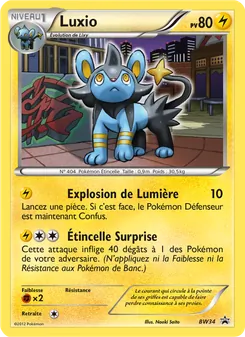 Luxio (Promo BW #BW34/101)