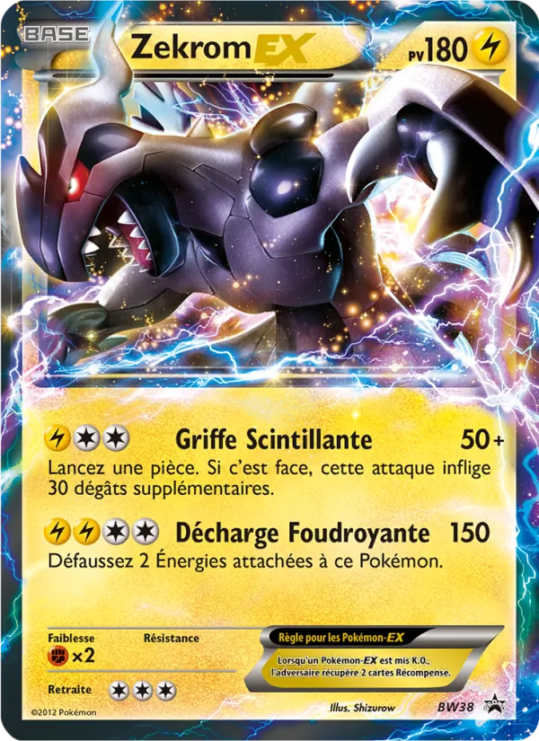 Zekrom ex (Promo BW #BW38/101)