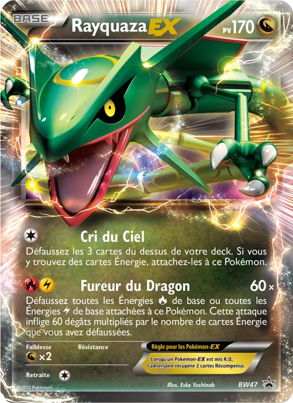 Rayquaza ex (Promo BW #BW47/101)