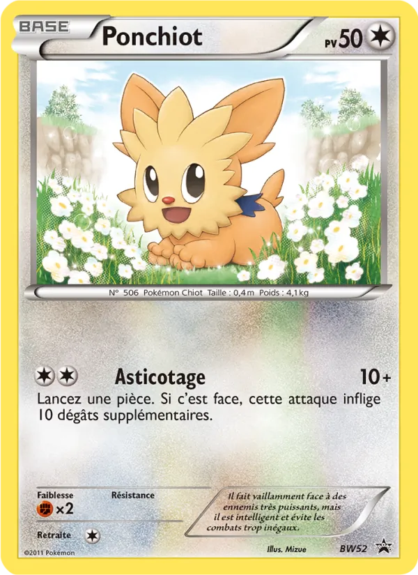 Ponchiot (BW Black Star Promos #BW52/101)