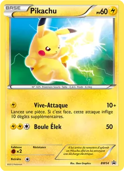 Pikachu (Promo BW #BW54/101)