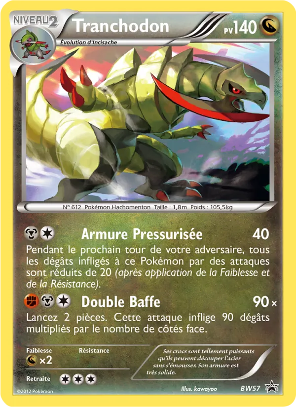 Tranchodon (BW Black Star Promos #BW57/101)
