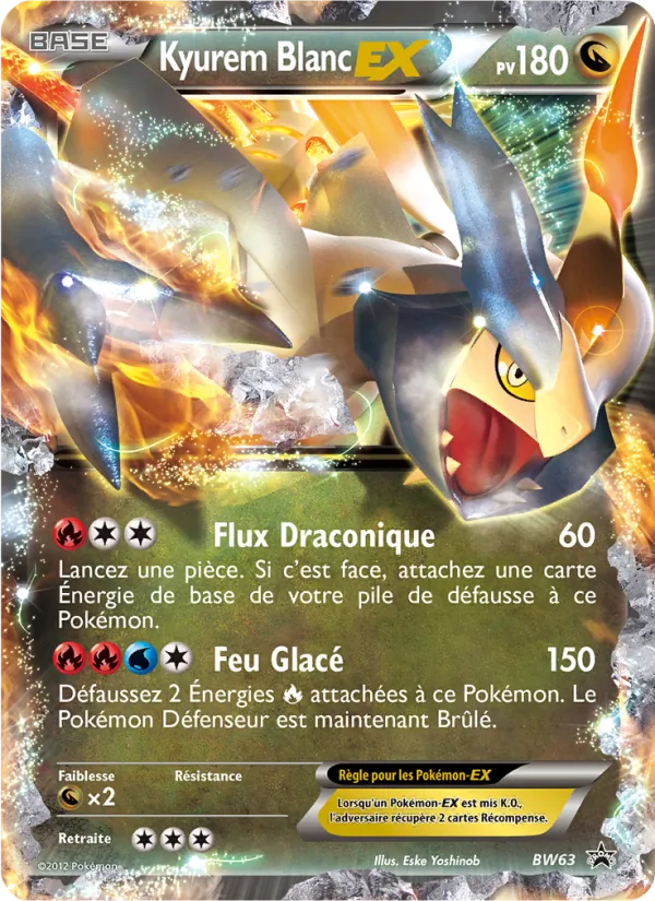 Kyurem Blanc ex (Promo BW #BW63/101)