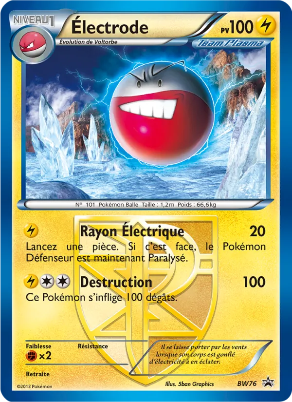 Électrode (BW Black Star Promos #BW76/101)