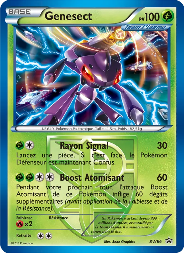 Genesect (BW Black Star Promos #BW86/101)
