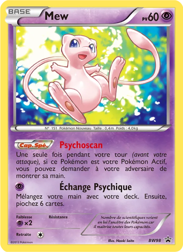 Mew (Promo BW #BW98/101)