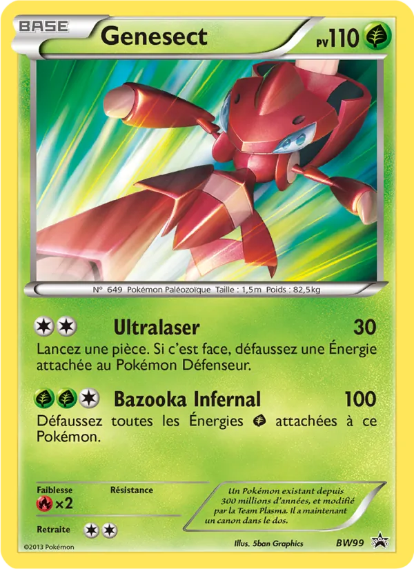 Genesect (BW Black Star Promos #BW99/101)