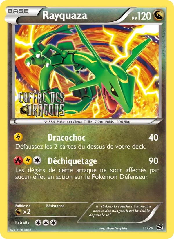 Rayquaza (Coffre des Dragons #11/20)