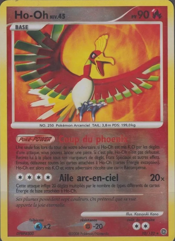 Ho-Oh (Merveilles Secrètes #10/132)