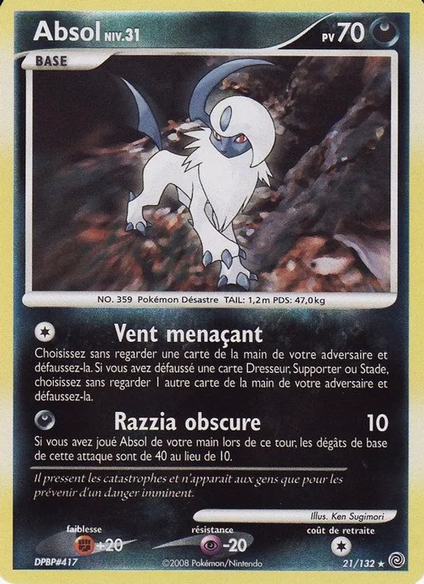 Absol (Merveilles Secrètes #21/132)