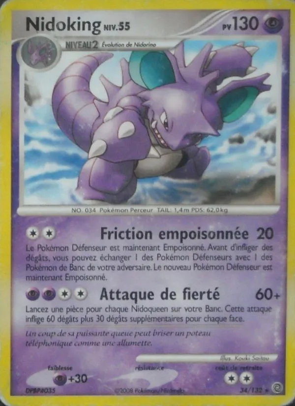 Nidoking (Merveilles Secrètes #34/132)