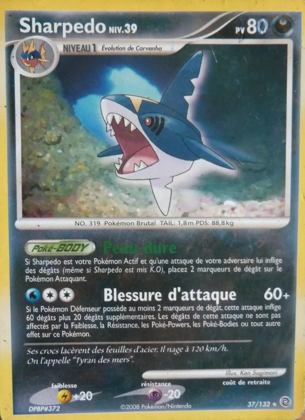 Sharpedo (Merveilles Secrètes #37/132)