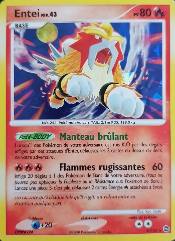 Entei (Merveilles Secrètes #4/132)