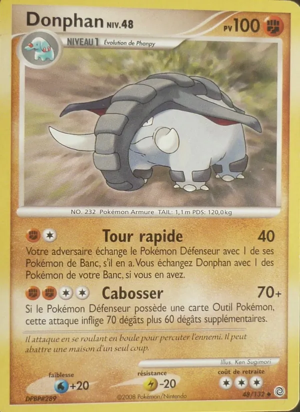 Donphan (Merveilles Secrètes #48/132)