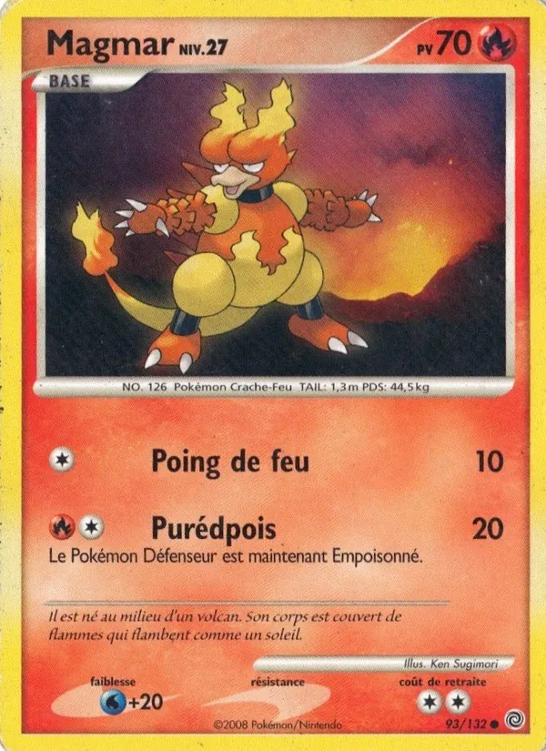 Magmar (Merveilles Secrètes #93/132)