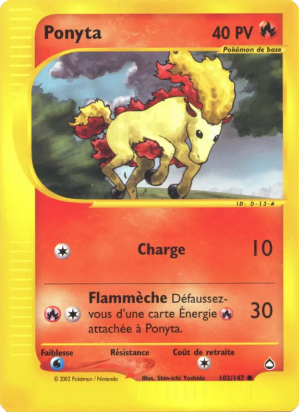 Ponyta (Aquapolis #102/147)