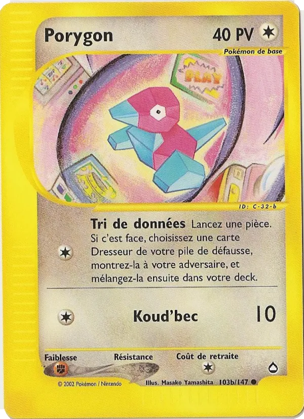 Porygon (Aquapolis #103b/147)