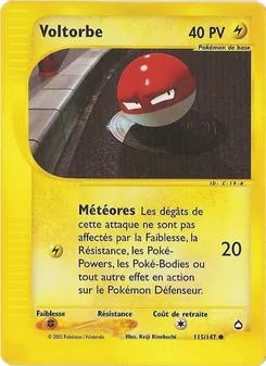 Voltorbe (Aquapolis #115/147)