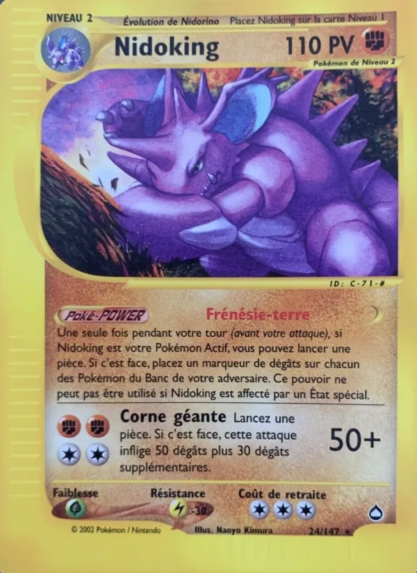 Nidoking (Aquapolis #24/147)