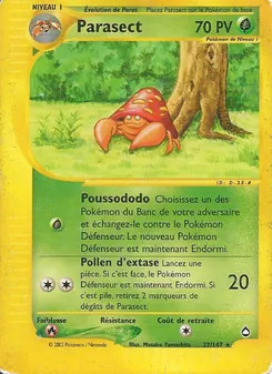Parasect (Aquapolis #27/147)