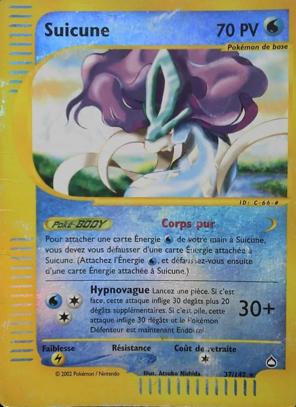 Suicune (Aquapolis #37/147)