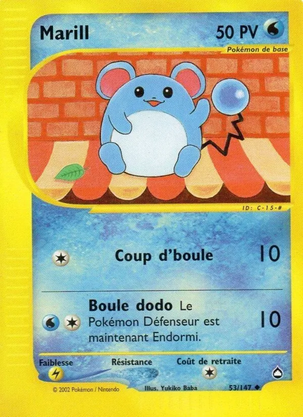 Marill (Aquapolis #53/147)