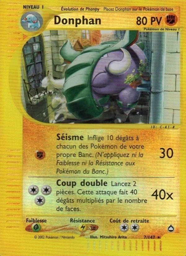 Donphan (Aquapolis #7/147)