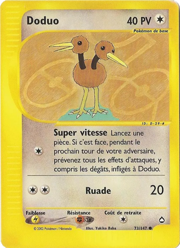 Doduo (Aquapolis #73/147)