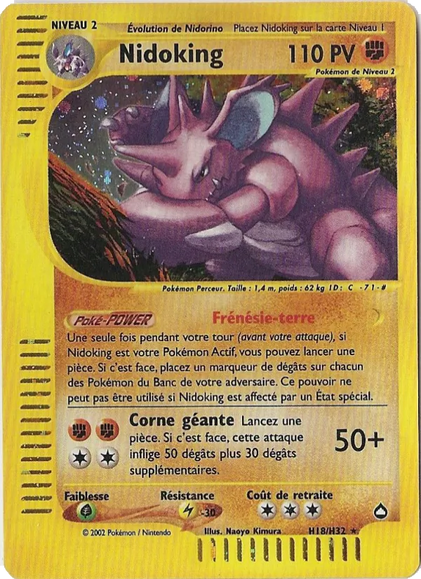 Nidoking (Aquapolis #H18/147)