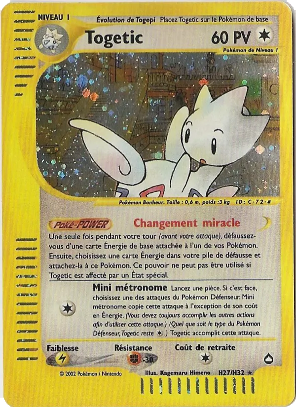Togetic (Aquapolis #H27/147)