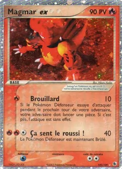 Magmar ex (EX Rubis & Saphir #100/109)