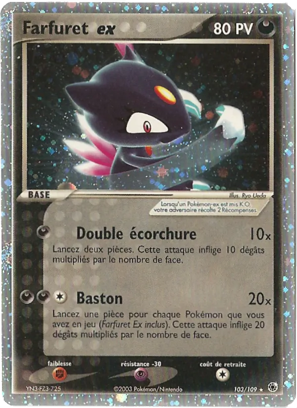 Farfuret ex (EX Rubis & Saphir #103/109)