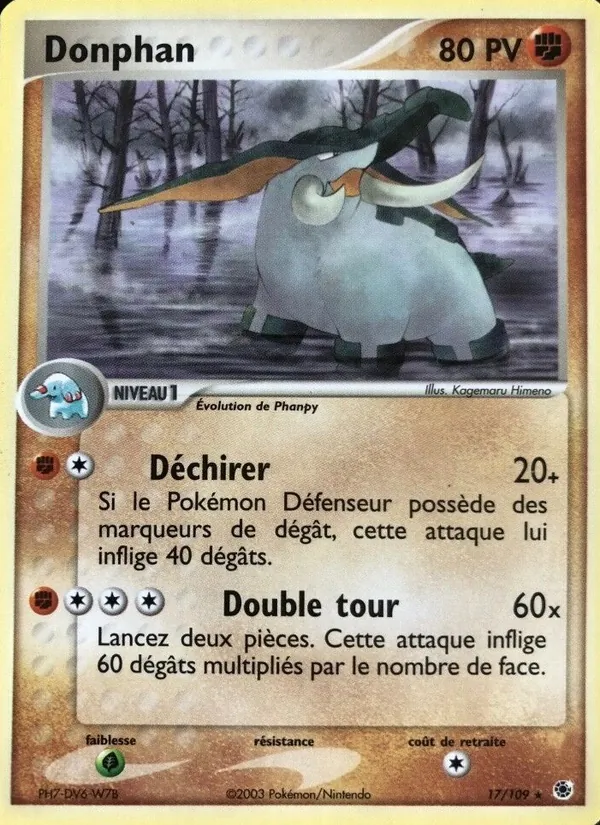 Donphan (EX Rubis & Saphir #17/109)